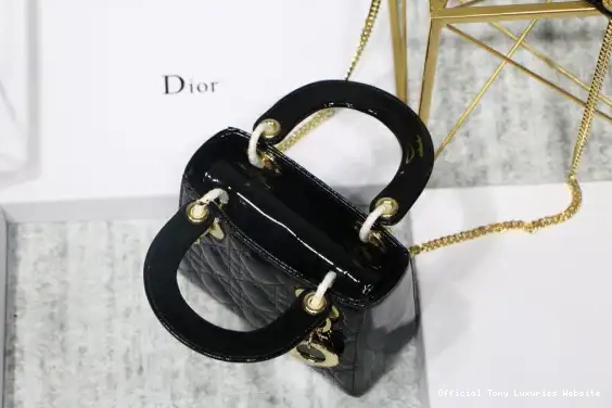 Tony Luxuries Mini With patent leather diro Cow Lady 0705
